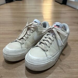 Nike Women’s Court Legacy Sneakers Tan Size 8